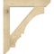 Ekena Millwork Balboa Slat Rough Sawn Bracket w/ Offset Brace, Douglas Fir, 6"W x 30"D x 34"H BKT0604X30X34BOA06RDF - alternate 3